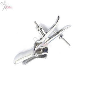 Spéculum en acier inoxydable moyen 4 pouces 10,2 cm x 1 1/4 pouces 3,2 cm réutilisable médical éducatif formation anatomique apprentissage clinique - Product Image 3