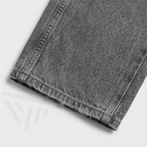 <b>Women</b> Summer New Fashion Collection Ripped Decorative <b>Baggy</b> <b>Jeans</b> Vintage Button Pocket Casual Chic Premium Quality Stylish Wear - Product Image 6