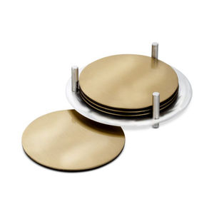 Nouveau sous-verre décoratif en métal argenté et doré pour la maison, ustensiles de cuisine, dessus de table, service de boissons, sous-verre fait à la main, tapis et coussinets - Product Image 6