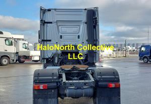 Camion tracteur Mercedes Actros 1843 4x2 de 2019, conduite à gauche, boîte de vitesses automatique, moteur diesel Euro 6, semi-remorques, unité tracteur d'occasion - Product Image 6