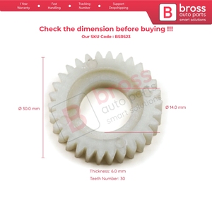 ชุดซ่อมมอเตอร์ซันรูฟ BSR523 สำหรับ 30 ฟันเฟือง - Product Image 5