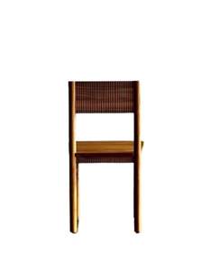 Silla de Comedor de Teca Personalizada, Duradera y de Primera Calidad, Diseño Moderno y Minimalista para Apartamento, Hogar, Oficina, Sala de Estar, Muebles de Madera Sólida - Product Image 2