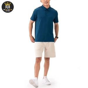 Polos de manga corta para hombre de alta calidad, diseño de ropa OEM personalizable, camisetas lisas transpirables de secado rápido - Product Image 2