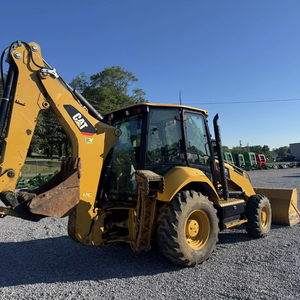 2017 CAT 420F2 Retroexcavadora de carga frontal y MINICARGADORA DE troncos en condiciones limpias con motor de CA de cabina calentada como componente central - Product Image 6