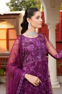 ชุดสูทปาร์ตี้สำเร็จรูปปักแบรนด์ยอดนิยมสำหรับผู้หญิงเสื้อผ้าอินเดีย & ปากีสถาน - Product Image 5