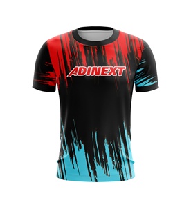 Almacén de EE. UU. Camisetas de sublimación de poliéster 100% para niños adultos de alta calidad Camisetas de hombre en blanco con sublimación de logotipo personalizado Unisex - Product Image 5