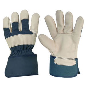 Nouveauté 2025 Gants de travail en cuir sur mesure, résistants à la chaleur, légers, longueur 12 pouces, fabriqués au Pakistan - Product Image 1