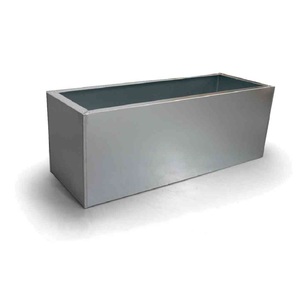 Jardinière galvanisée décorative pour la maison et le jardin Jardinières de fleurs en métal de haute qualité pour la décoration intérieure Hôtels et jardin Design élégant - Product Image 5