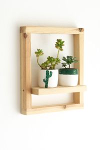 Producto versátil con estante y estantes orgánicos hechos a mano para la decoración de la pared del hogar y de la habitación - Product Image 5