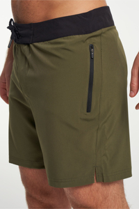 Shorts de bain pour hommes, écologiques, service OEM, décontractés, unis, séchage rapide, 160 g/m², 100 % nylon, vêtements de plage pour l'été - Product Image 3