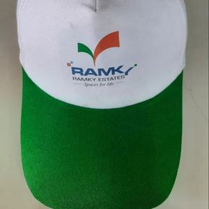 Gorra de tela impermeable azul informal estilo inspirado en el deporte para hombres y mujeres - Product Image 1