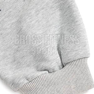 เสื้อฮู้ดพลอยเทียมสำหรับผู้ชายทรงสลิมฟิตสีพื้นมีฮู้ดสำหรับผู้ชายปรับแต่งได้ตามต้องการ - Product Image 6