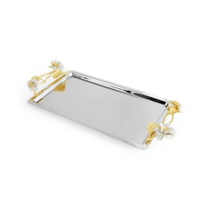 Bandeja de Servicio de Metal Ecológica Hecha a Mano para Comedores y Banquetes, Apta para Lavavajillas, Presentación Refinada, Interior Memorables - Product Image 5