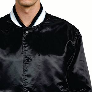 High-Quality <b>Flight</b> <b>Jacket</b> Comfortable Baseball Embroidered Lined Thick Varsity Bomber <b>Jacket</b> for <b>Men</b> - Product Image 4