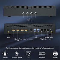 Mini PC de 14ª Generación para Juegos, Core I7 14700F/I9 14900F, Windows 11 Pro, GeForce RTX4070 12G, Cuatro Salidas de Pantalla, LAN Dual, Computadora de Escritorio