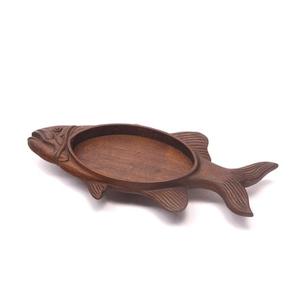 Design exclusif Plat de service Fête de mariage Décoration de table Restauration Plateau de service ovale en bois Maison Hôtel Restaurant Snacks - Product Image 4