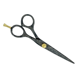 Ciseaux de barbier professionnels personnalisés de haute qualité, en acier inoxydable japonais, outil de beauté, ciseaux effilés en plastique, 28 dents - Product Image 2