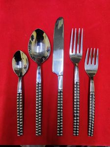 Elegant Handmade Metal Cutlery <b>Set</b> Customized Design <b>for</b> Weddings and Catering Direct From India Supplier & Exporter - Product Image 5