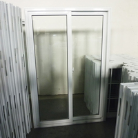 Fenêtres coulissantes doubles en PVC personnalisées pour appartements, fenêtres en verre trempé transparent pour maisons, fenêtres coulissantes sans grille en PVC isolantes thermiquement