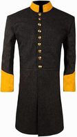 Manteau long réversible en duvet épais pour anciens commandants de la franc-maçonnerie et des Templiers, double face, automne/hiver