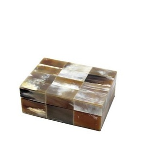 Caja de Cuerno de Búfalo para Joyas y Almacenamiento de Regalos - Interior Suave para Artículos Delicados de Alta Calidad - Product Image 2