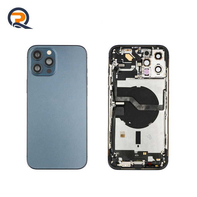 Factory Direct Original Glass Back Housing Assembly for iPhone 11 12 13 Pro 14-Bar Design Replacement Mobile Phone Parts