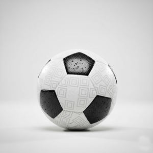 Ballon de football promotionnel personnalisé en promotion, cousu à la machine, outil d'entraînement en cuir PU et caoutchouc - Product Image 1