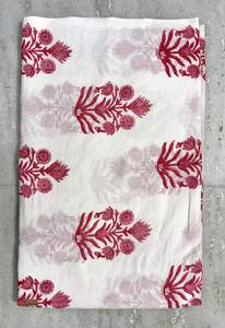 ผ้าฝ้ายบล็อกมือพิมพ์ลายผ้าฝ้าย100% มรดก Jaipur แบบดั้งเดิมเป็นมิตรต่อสิ่งแวดล้อมระบายอากาศได้ - Product Image 4