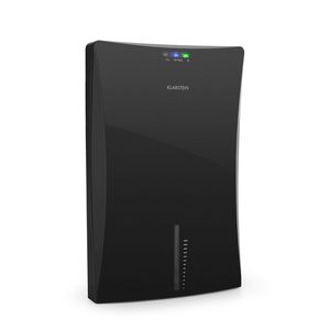 Déshumidificateur domestique 700 ml par jour, sécheur d'air portable à compresseur avec drainage continu, noir - Product Image 1