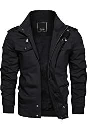 เสื้อแจ็คเก็ตวาร์ซิตี้ชาย ไซส์ใหญ่ เสื้อโค้ทฤดูหนาว ผ้าฝ้าย 100% คอทรงโอ สวมใส่สบาย อุ่น ระบายอากาศได้ดี แห้งเร็ว รับสกรีนโลโก้ ขายส่ง เสื้อผ้าชั้นนอก - Product Image 4