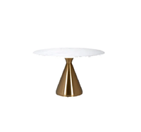 Table d'appoint de luxe en métal et marbre Table basse de salon de meilleure qualité avec nouveau meilleur design prix de gros