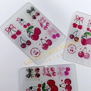Latest Sustainable Custom Acrylic Lash Tile Magnet Eyelash Extension Tweezers Flower Oval Custom Tiles Available - Product Image 6