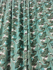 Hermosas cortinas y cenefas indio de algodón con estampado Floral, textiles hechos a mano para el hogar, decoración elegante suave y transpirable para habitación - Product Image 4