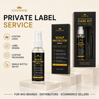 Spray protecteur du cuir chevelu à séchage rapide, barrière cutanée pour l'installation de perruques en dentelle et de systèmes capillaires, marque privée, faible MOQ