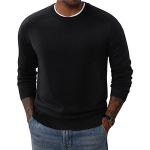 Invierno Fleece Regular Fit Sólido Impresión digital Liso Teñido Nuevo estilo Logotipo personalizado Tallas grandes EE. UU. Sudaderas para hombres - Product Image 1