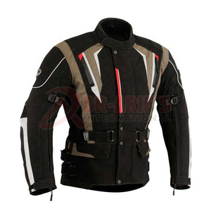 Blouson de moto de randonnée imperméable avec logo personnalisé Blouson de moto de randonnée Cordura imperméable à l'eau Équipement d'équitation d'aventure - Product Image 2
