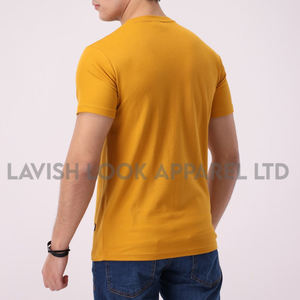 Camiseta Básica de Color Sólido 100% Algodón Jersey para Hombre y Mujer, Corte Regular, Uso Diario, Ecológica, Transpirable, Diseño Liso con Logotipo Frontal - Product Image 3