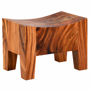 Export Quality Distinctive <b>Suar</b> Wood Modern Suarvo Sculptural <b>Suar</b> Wood Stool with Sculpted Form for Interior Project Buyer B2B - Product Image 1