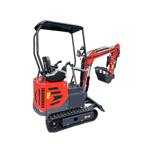 Used Mini Hydraulic Crawler Excavator 1 Ton <b>for</b> Engine PLC Controlled Gearbox Pump - Product Image 4