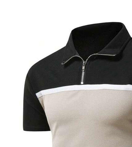 2025 venta al por mayor de alta calidad de estilo personalizado Casual liso de manga corta 100% algodón de alta calidad diseño de los hombres polos - Product Image 5