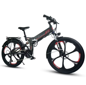 Bicicleta Eléctrica Plegable Auténtica de 750W y 26 Pulgadas, Bicicletas Eléctricas Plegables de 17AH para Adultos - Product Image 1