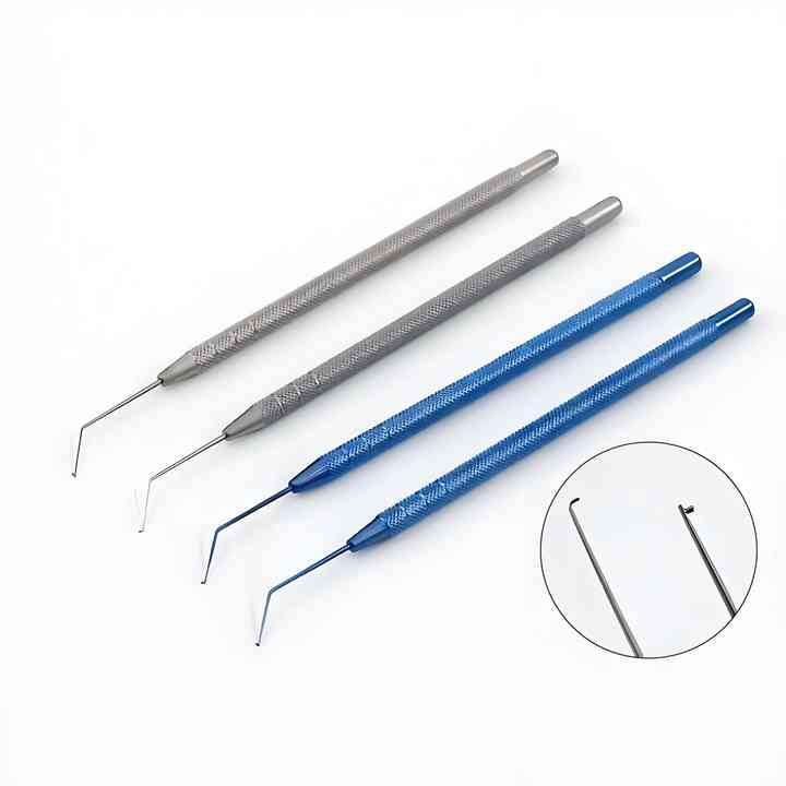 Titanium Flap Lifter and Ophthalmic Hooks Set Graefe Strabismus Hook ...