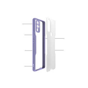 Funda Protectora Trasera para Móvil Netzy General 13 Pro Max de Google - Silicona Morada - Product Image 4