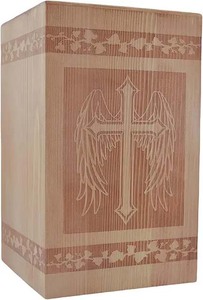 Urnas de cremación de madera hechas a mano modernas para hombres y mujeres Urnas funerarias decorativas a bajo precio - Product Image 2