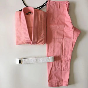 Uniforme de Jiu Jitsu Gi con cinturón blanco para niños, ropa de artes marciales para niños, Kimono BJJ para niños - Product Image 2