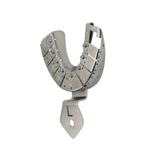 Plateaux d'empreintes dentaires antérieures en acier allemand de meilleure qualité Instruments orthopédiques pour source d'alimentation manuelle de dentisterie - Product Image 1
