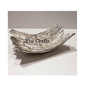 Iron <b>White</b> Color Decorative Bowl With Finest Quality <b>Chocolates</b> Snacks Serving Bowl For Home Hotel Wedding - Product Image 3