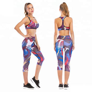 <b>Cheap</b> Solid Yoga <b>Set</b> for Women Wholesale Seamless Two Piece Workout Suit Fitness <b>Gym</b> Wear Comfortable Breathable Quick Dry - Product Image 6
