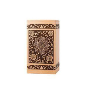 Urnas de cremación de madera modernas de Venta caliente, urnas decorativas para entierro funerario hechas a mano para hombre y mujer a bajo precio - Product Image 1