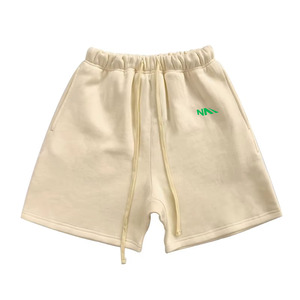 Vente en gros de shorts d'été en toile 100% coton de haute qualité pour hommes, nouveau logo élégant de la rue à la mode, respirant et extensible, léger - Product Image 5